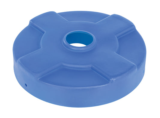 Vestil DC-P-30-CAN-BU DRUM RECYCLING LID 30 GAL DRUM BLUE