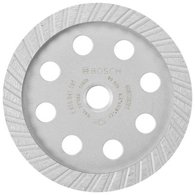 Bosch DC4530S 4.5" Turbo Diamond Cupwhl 5/8-11