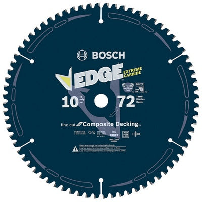 Bosch DCB1072CD 10" X 72T Bosch Comp Deckg Csb