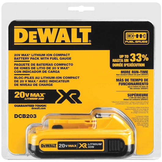 Dewalt DCB203-2 Dewalt Dcb2032 Battery Packs