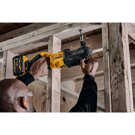 Dewalt DCD445X1 20V Max* Brushless Cordless 7/16 In Compact Quick Change Stud And Joist Drill Kit With Flexvolt Advantage Kit