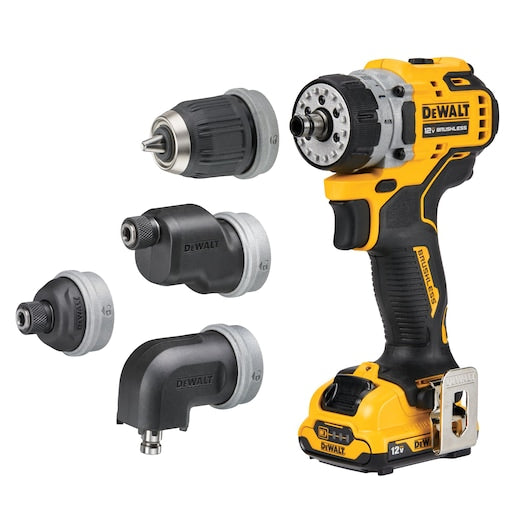 Dewalt DCD703F1 Xtreme 12V Max* Brushless Cordless 5-In-1 Drill/Driver Kit