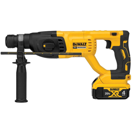 Dewalt DCH133M2 20V Max* 1 In Brushless Cordless Sds Plus D-Handle Rotary Hammer Kit