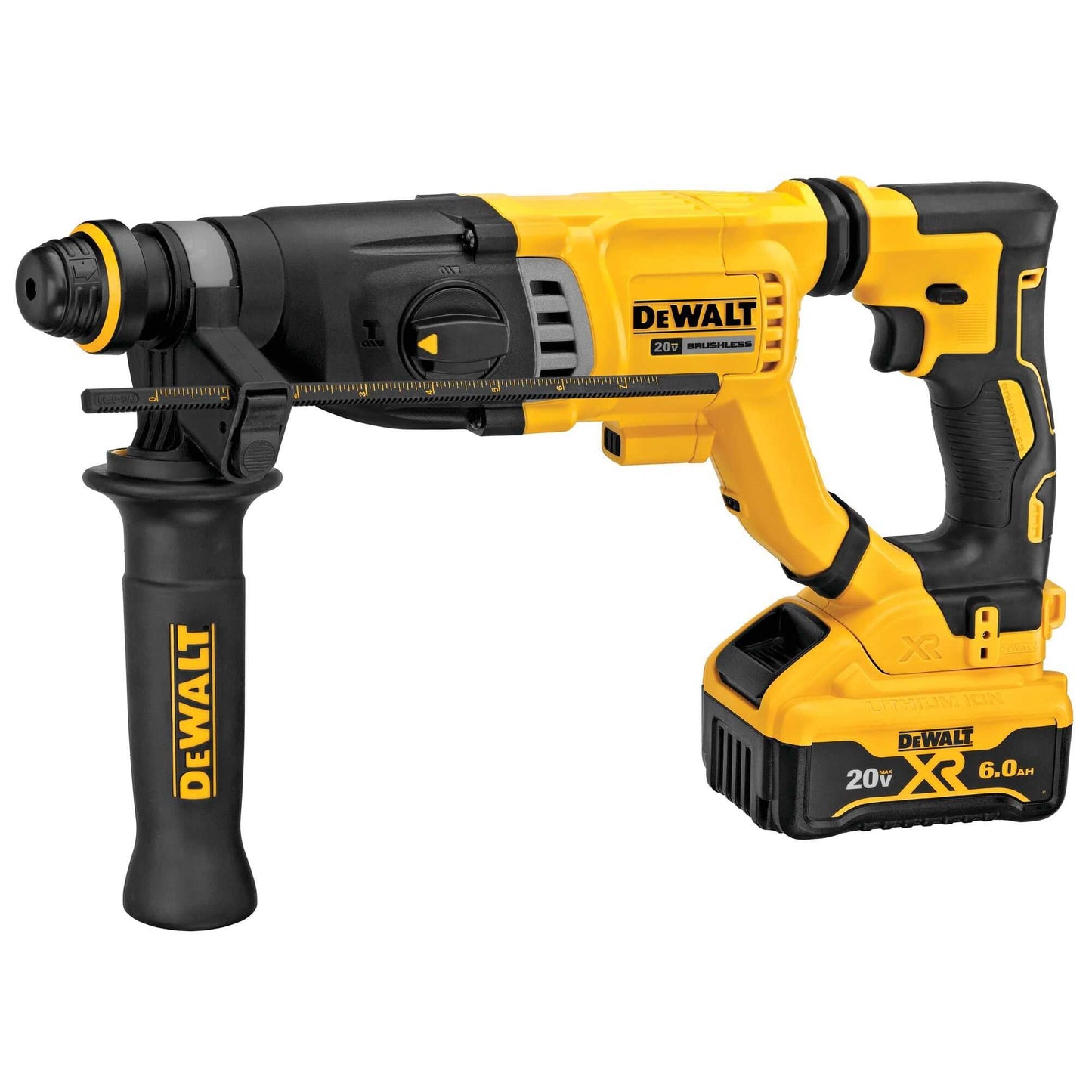 Dewalt DCH263R2 20V Max* 1-1/8 In. Brushless Cordless Sds Plus D-Handle Rotary Hammer Kit
