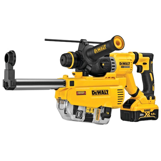 Dewalt DCH263R2DH 20V Max* Xr® Brushless 1-1/8 In. Sds Plus D-Handle Rotary Hammer Kit