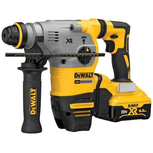 Dewalt DCH293R2 20V Max* 1-1/8 In. Xr® Brushless Cordless Sds Plus L-Shape Rotary Hammer Kit
