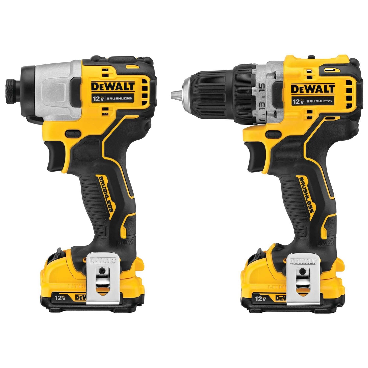 Dewalt DCK221F2 Xtreme 12V Max* Brushless Cordless Drill & Impact Driver Kit