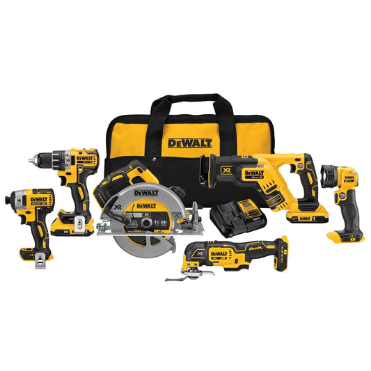 Dewalt DCK684D2 20V Max* Xr® 6-Tool Compact Combo Kit