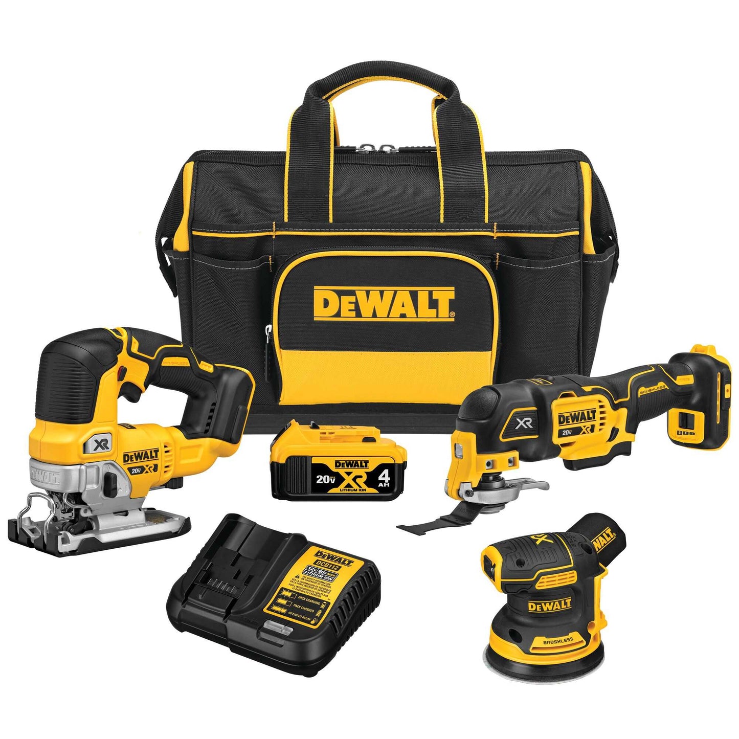 Dewalt DCKSS300M1 20V Max* Xr® Brushless 3-Tool Woodworking Kit