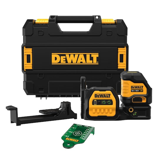 Dewalt DCLE34020GB 20V Max* Xr® Cordless Cross Line Green Laser (Tool Only)