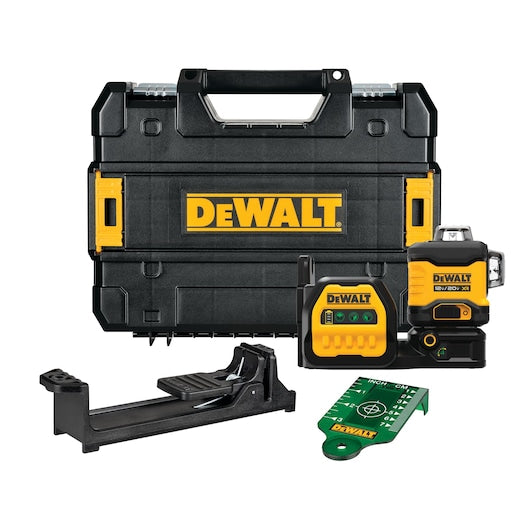 Dewalt DCLE34030GB 20V Max* Xr® 3 X 360 Green Line Laser (Tool Only)