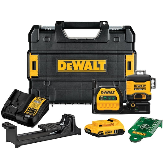 Dewalt DCLE34030G 20V Max* Xr® 3 X 360 Green Laser