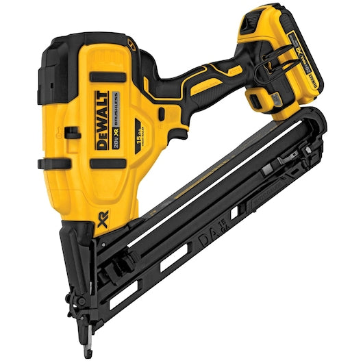 Dewalt DCN650D1 20V Max* Xr® 15 Ga Cordless Angled Finish Nailer Kit