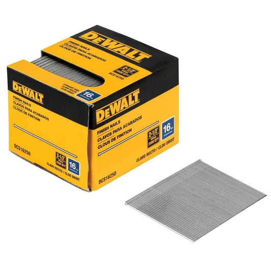 Dewalt DCS16150 16 Gauge Straight Finish Nails