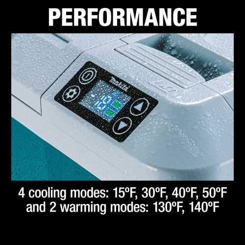 Makita DCW180Z 18V X2 LXT® Lithium‘Ion, 12V/24V DC Auto, and AC Cooler/Warmer, Tool Only