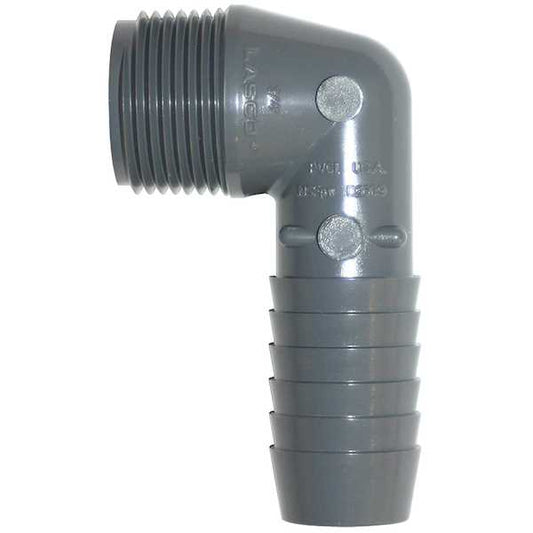 American Lube DEF-75BT 3/4" NPT x 3/4" Barb Plastic Fitting for DEF