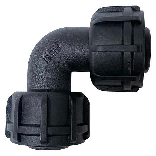 American Lube DEF-76 90 Degree Socket 1" BSP (F) x 1" BSP (F) Plastic Fitting for DEF
