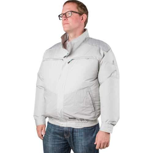 Makita DFJ405ZM 18V LXT® Lithium‘Ion Cordless UV Resistant Fan Jacket, Jacket Only (M)