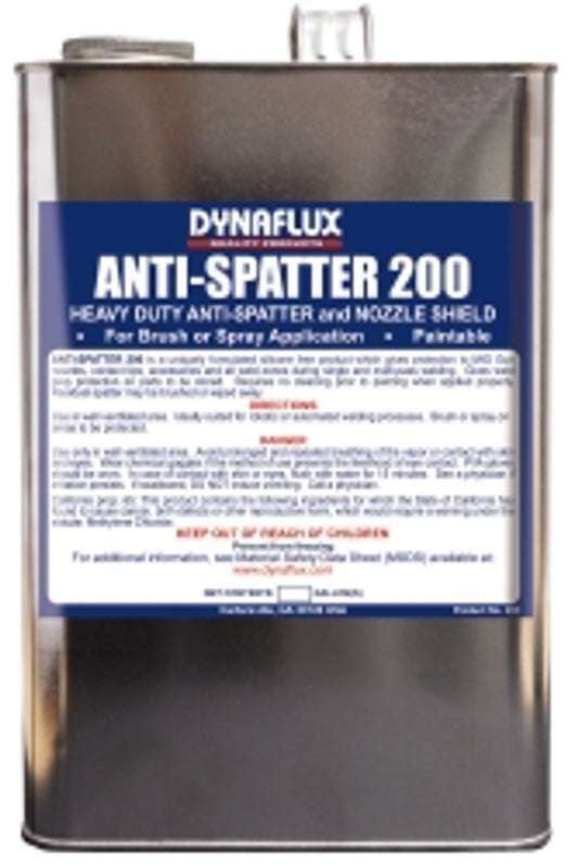 Dynaflux 200-4X1 200 – Heavy Duty Anti-Spatter, (Case of 4 - 1 Gallons)