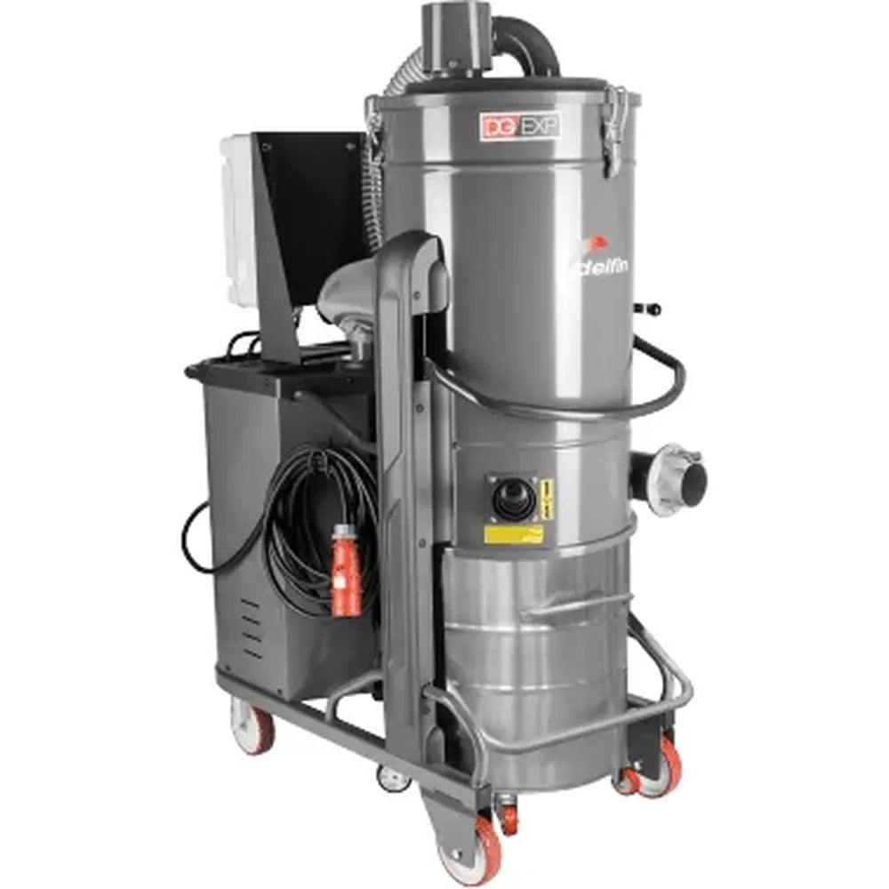 Delfin V1301H Explosion Proof Industrial acuum with HEPA Filtration Three Phase