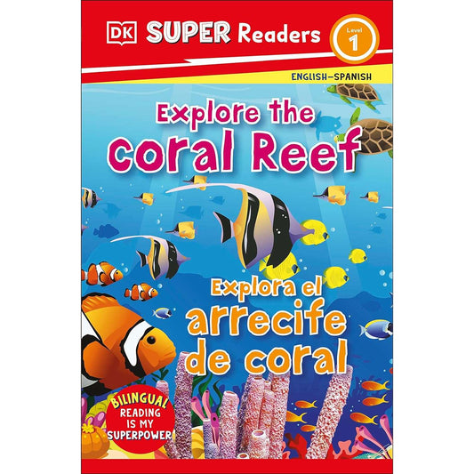 Paradise Clay DKP141 DK Super Readers Level 1 Bilingual Explore the Coral Reef - Book