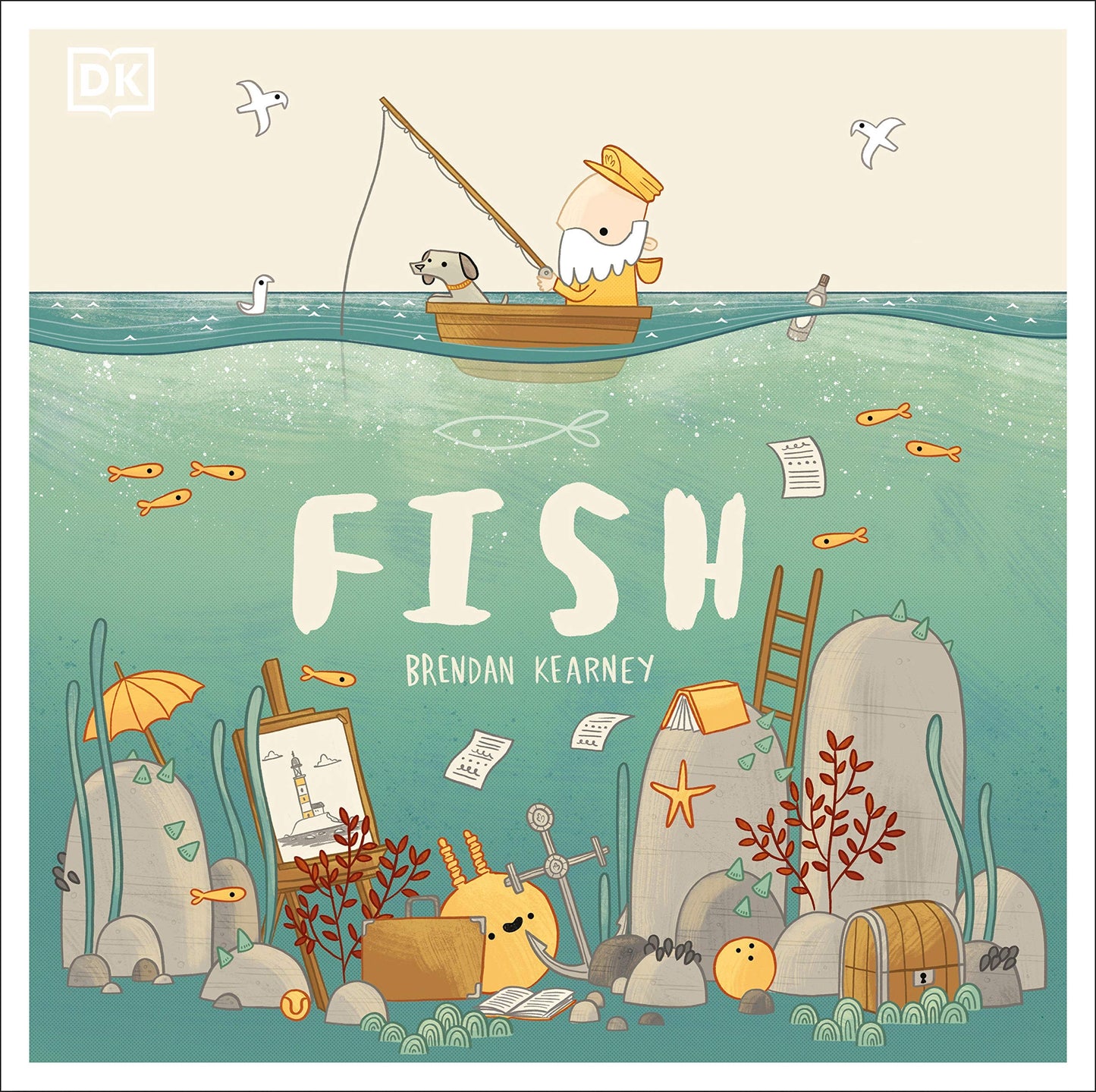Paradise Clay DKP098 Fish: A tale about ridding the ocean of plastic pollution - Book