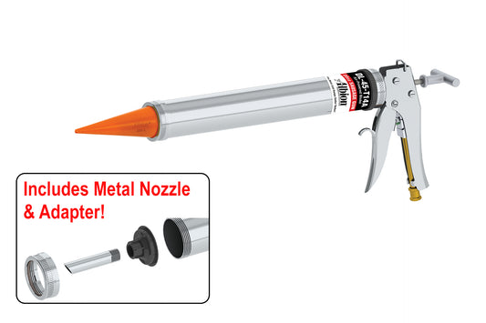 Albion Engineering DL-45-T14A 20oz Core Air-Powered Sausage Gun w/ Orange Cone Nozzles