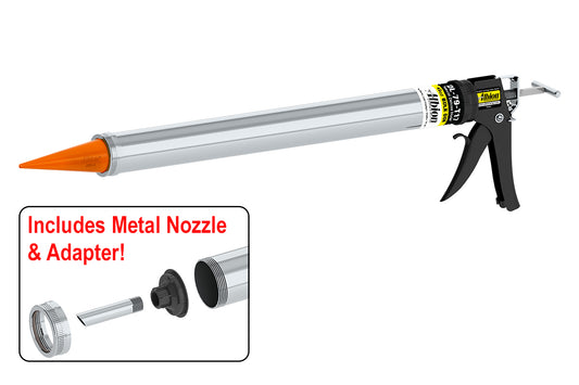 Albion Engineering DL-79-T17 45oz Special Deluxe Manual Bulk Gun w/ Orange Cone Nozzles