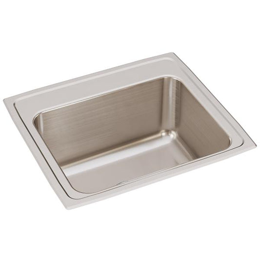 Elkay DLR221910 Lustertone® Classic Stainless Steel 22" x 19-1/2" x 10-1/8" Single Bowl Drop-in Sink