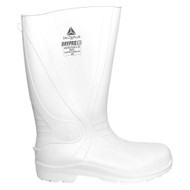 Delta Plus WMXP0OBBC28 DRYPRO0 Boots, Plain Toe, White, US10, Size-28