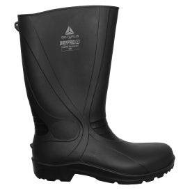 Delta Plus WMXP0OBNO25 DRYPRO0 Boots, Plain Toe, Black, US07, Size-25