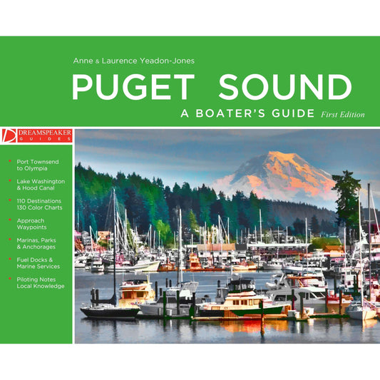 Paradise Clay DPL001 Puget Sound - A Boater's Guide: First Edition - Book