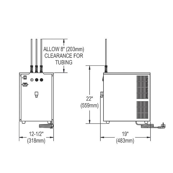 Elkay DSFBF180K Carbonation Chiller Filtered 20 GPH