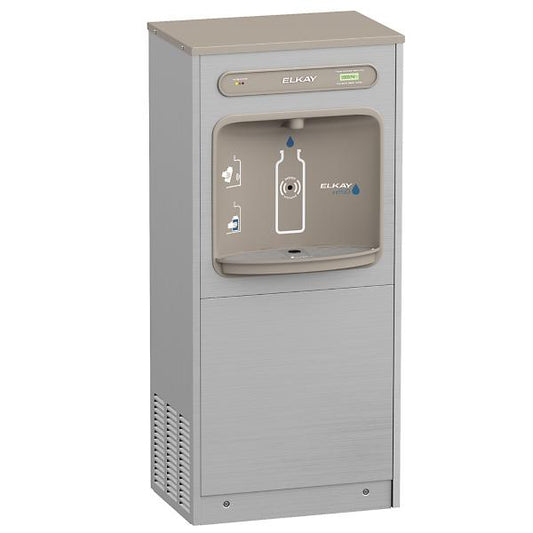 Elkay DSSBF8S ezH2O® Floor Standing Bottle Filling Station Filtered Refrigerated Stainless Steel