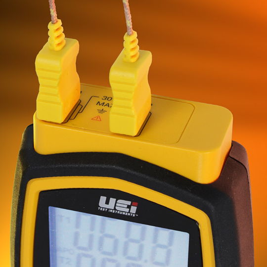 UEI Test DT720 Dual Input Thermometer