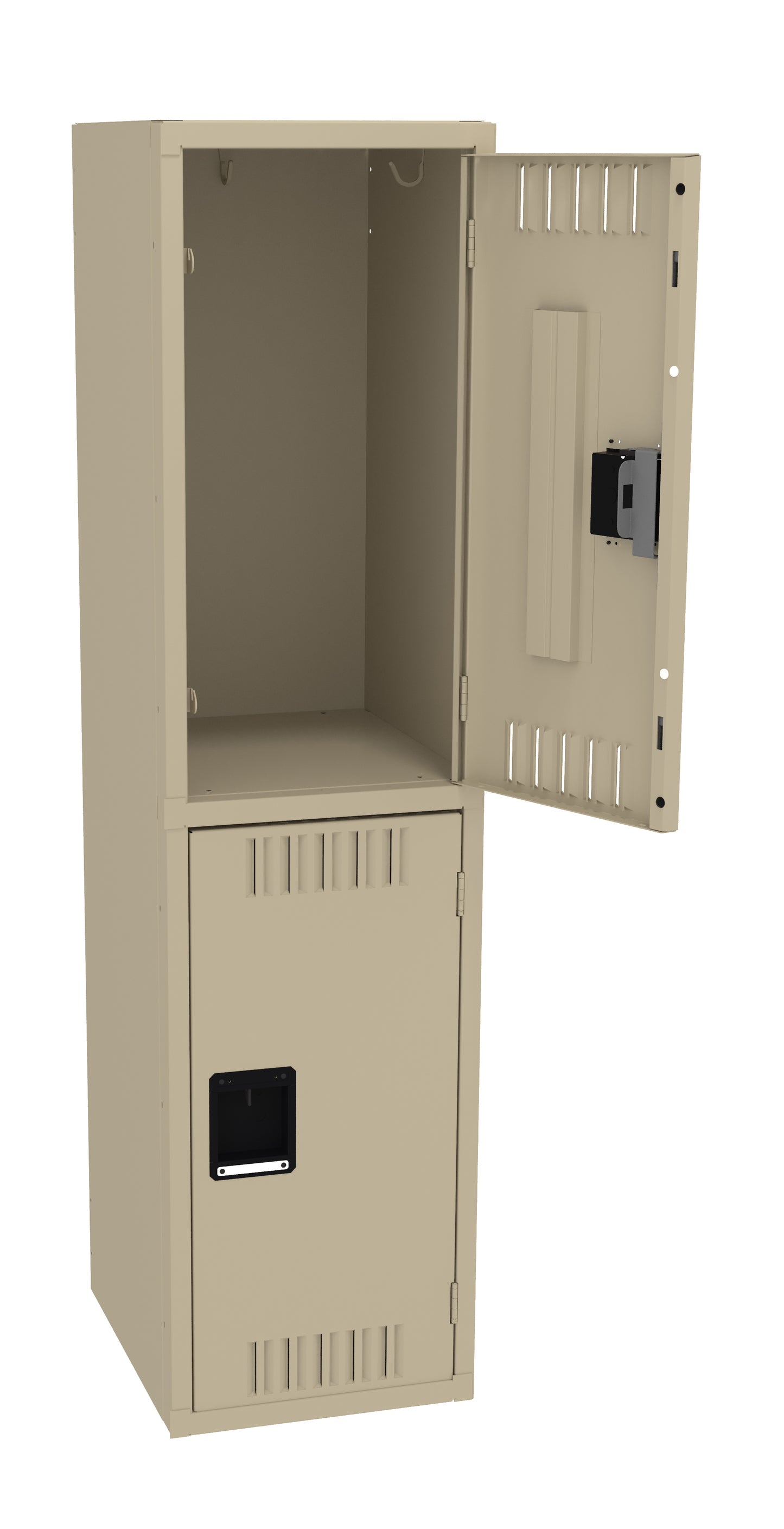 Tennsco DTS-151830-A Double Tier Locker - One Wide, No Legs (Assembled)
