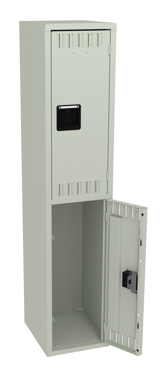 Tennsco DTS-151836-A Double Tier Locker - One Wide, No Legs (Assembled)