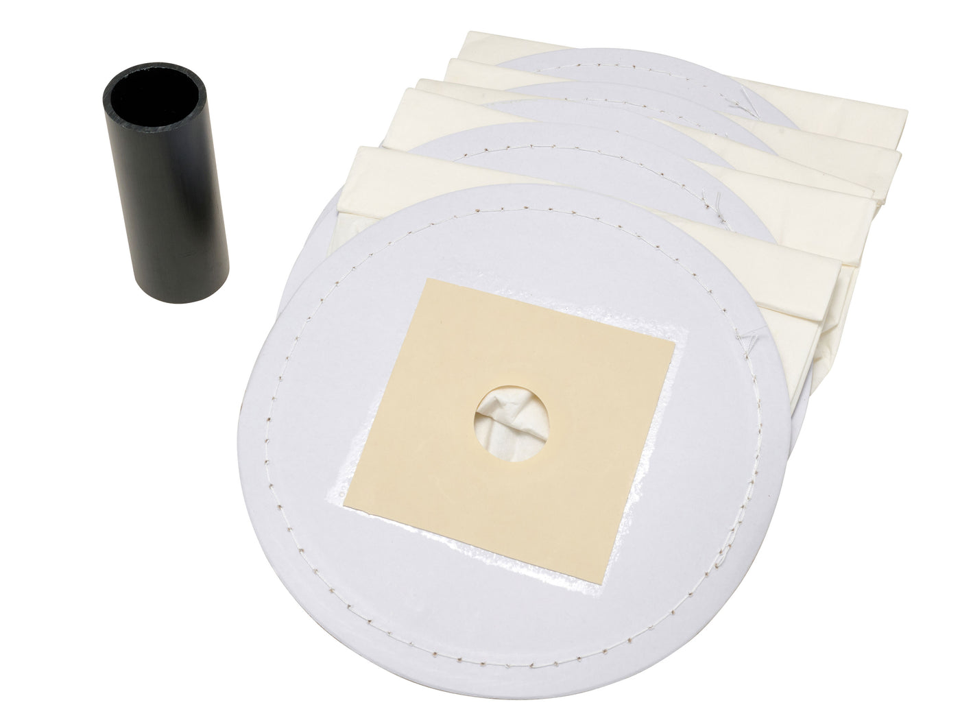 Metrovac 120-117018 5 Disposable Bags With Adaptor Tube