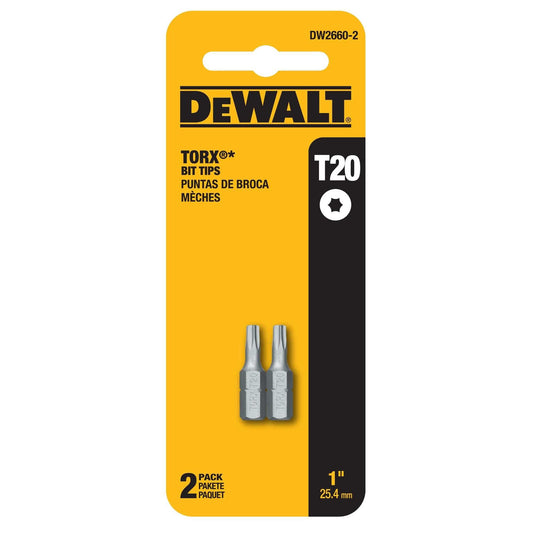 Dewalt DW2660-2 T20 Torx® 2" Power Bit