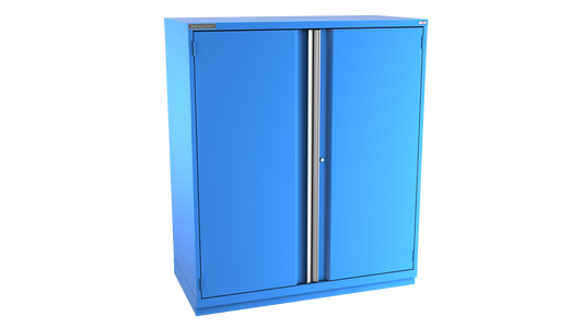 Champion Tool Storage DW3050-2FDIL-FTB-BB 2-Door Standard Depth Modular Cabinet DW3050 | 56-1/2"W x 66-3/8"H x 28-1/2"D, Bright Blue