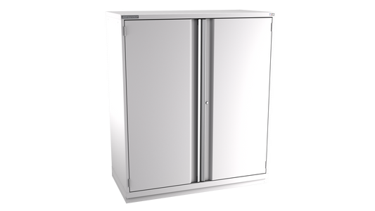 Champion Tool Storage DW3050-2FDIL-FTB-LG 2-Door Standard Depth Modular Cabinet DW3050 | 56-1/2"W x 66-3/8"H x 28-1/2"D, Light Gray