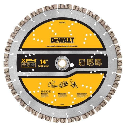 Dewalt DW47224 Xp4 All-Purpose Segmented Diamond Blades