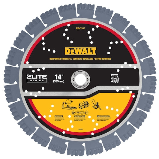 Dewalt DW47437 Xp7 Reinforced Concrete Segmented Diamond Blades