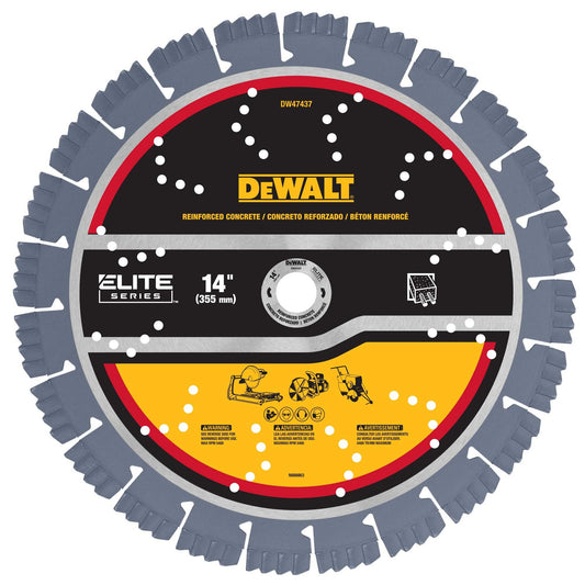 Dewalt DW47637 Xp7 Reinforced Concrete Segmented Diamond Blades