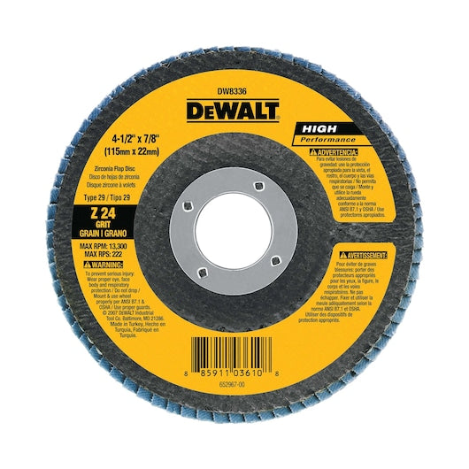 Dewalt DW8310 High Performance T29 Flap Discs