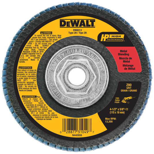 Dewalt DW8381H Hp Flap Discs Type 29