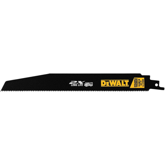 Dewalt DWA4179B 2X Long Life Wood And Metal Cutting Reciprocating Saw Blades