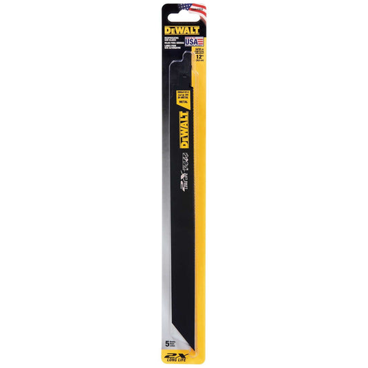 Dewalt DWA41812B 2X Long Life Metal Cutting Reciprocating Saw Blades