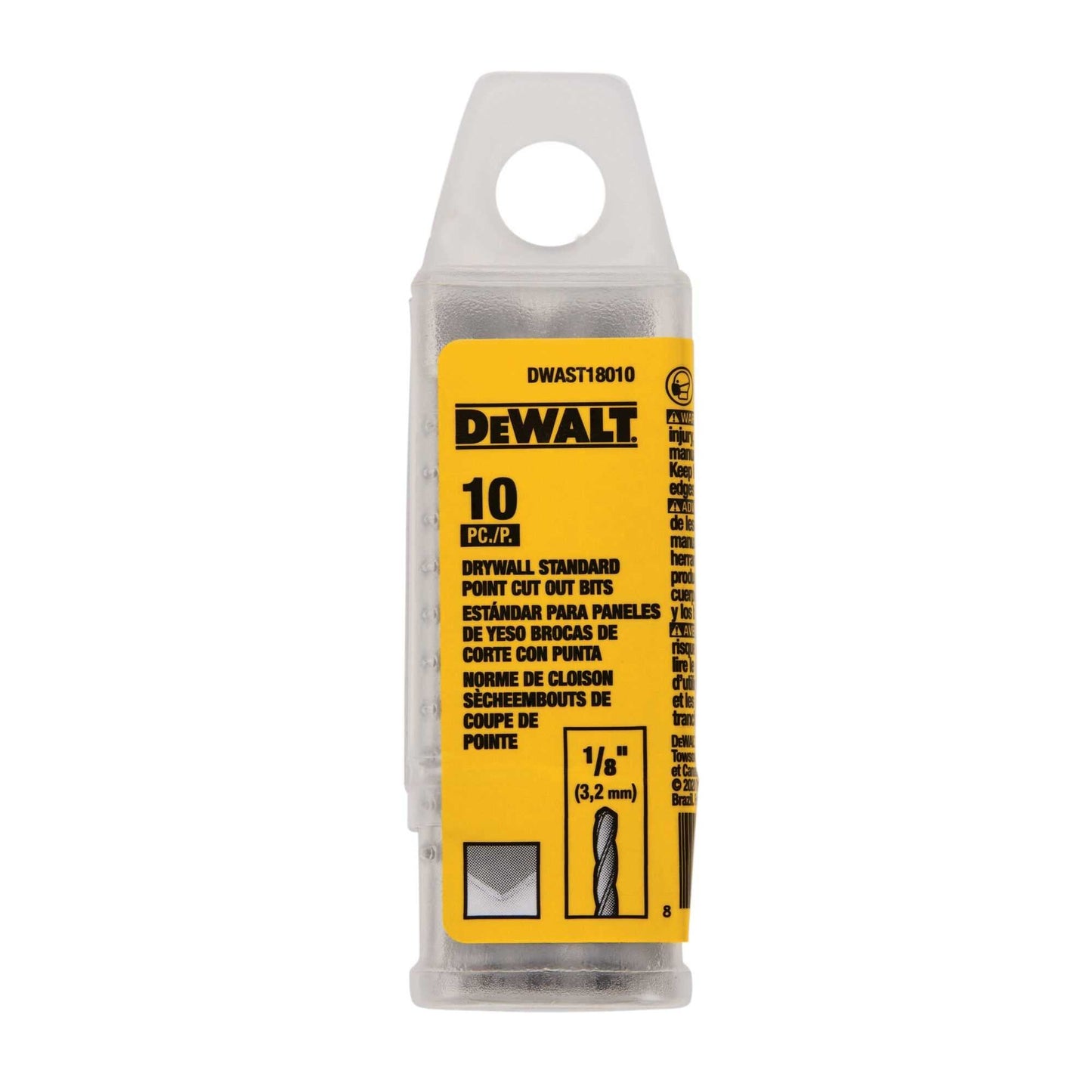 Dewalt DWAST18010 Standard Point Cut-Out Bit