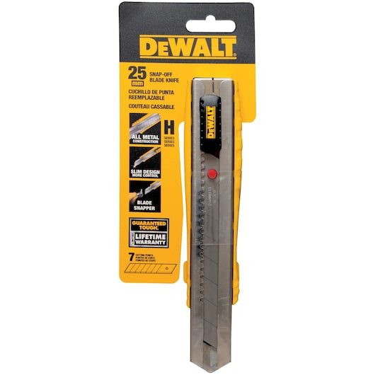 Dewalt DWHT10045 25Mm Snap-Off Knife